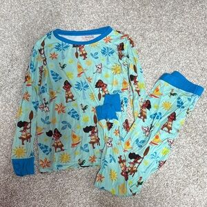 Little Sleepies Disney Moana Kids Pajama Set